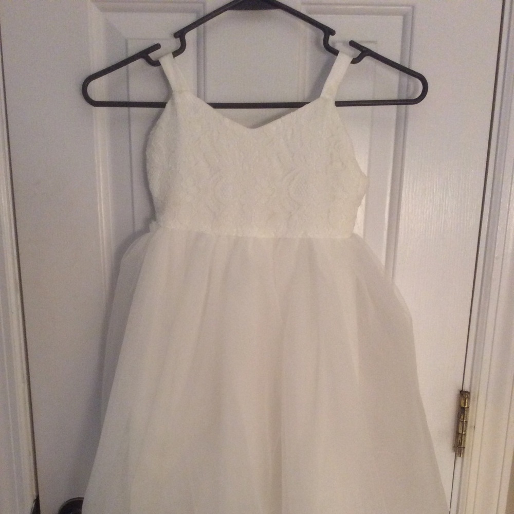 Lace/Tulle Dress Toddler Flower Girl